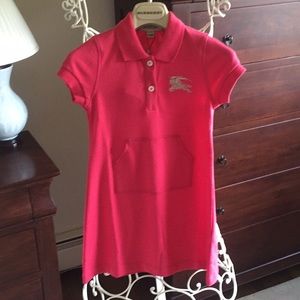 Burberry girls shirt dress